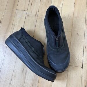 Clarks Outdoor Muckers Ruck Ridge Leather Waterproof Shoes Black Women's Size 7